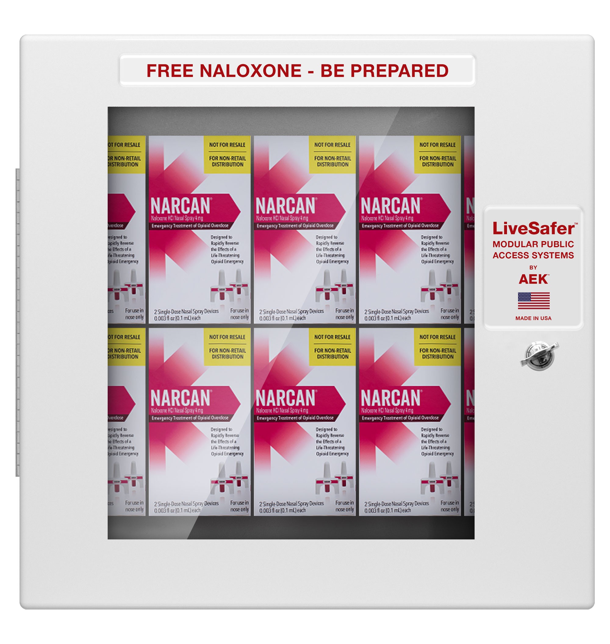 Naloxone Distribution Cabinet